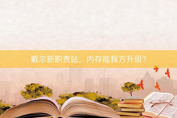 戴尔新职责站，内存能我方升级？
